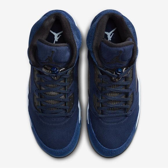 AIR JORDAN 5 MIDNIGHT NAVY black football grey FD6812-400 size 8 - 14 main image 10